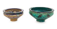 Two Sultanabad Pottery Bowls