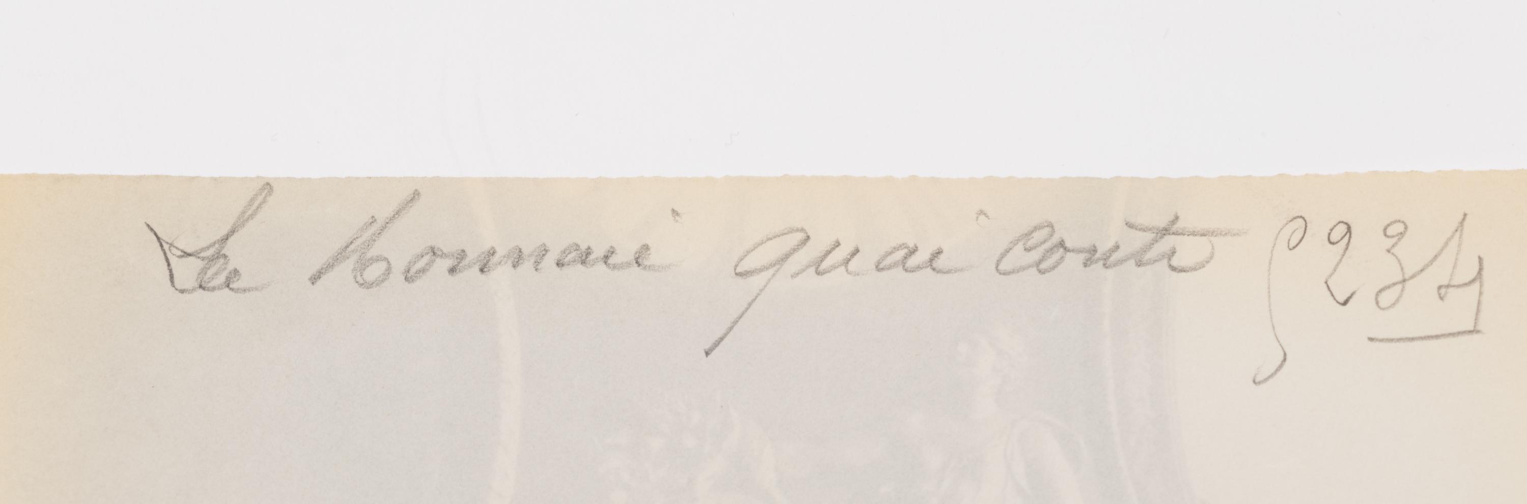 A group of six photographs depicting early 20th Century Parisian architectural details (Saints-Gervais-et-Protais, 1903-1904; Ambassade d'Autriche, 57 rue de Varenne, 1905; La Monnaie-quai Conti [5234], 1905-1906; Hôtel de Roquelaure, boulevard Saint-Germain, 246, 1905-1906; Hôtel de la Duchesse, de Narbonne, rue Varenne 45, 1907; [Cluny–Diane Chasseresse. Art Français. École J. Goujon], 1911)