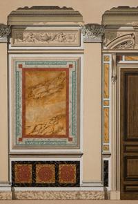 A Framed Set of French Architectural Engravings by César Daly (French, 1811-1894)