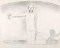 Bo Bartlett (American, b. 1955) - Maquette for Justice Mural