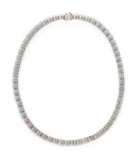 PLATINUM AND DIAMOND COLLAR NECKLACE