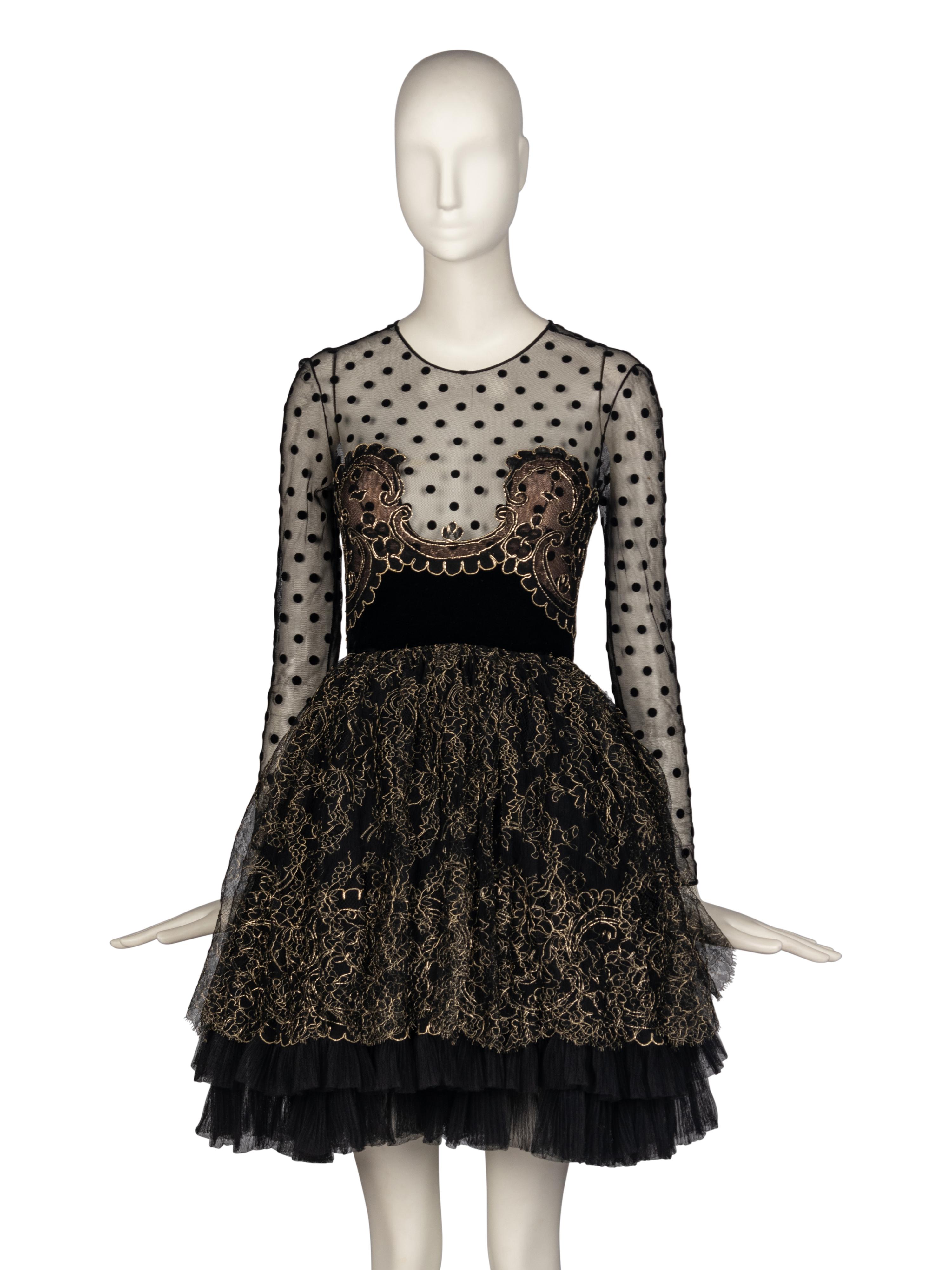 Christian Lacroix Haute Couture Dress, 1980s