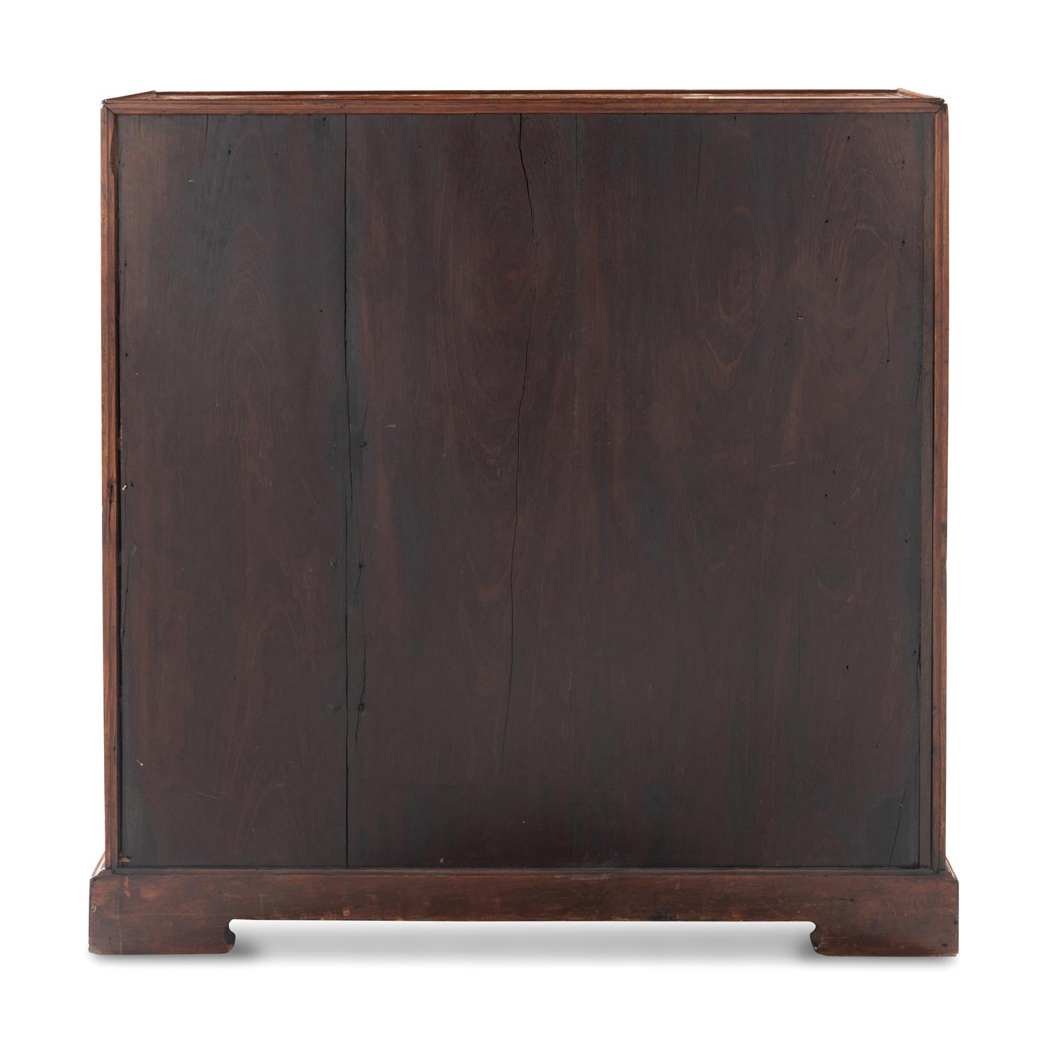 An Anglo-Indian Padouk Slant-Front Bureau