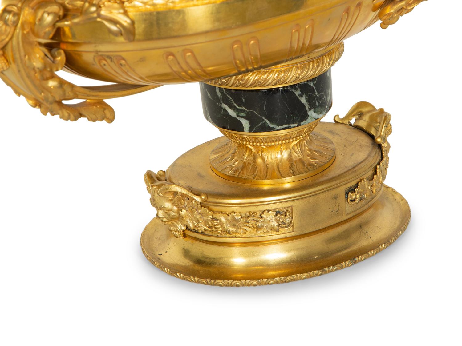A Continental Gilt-Bronze Jardinière