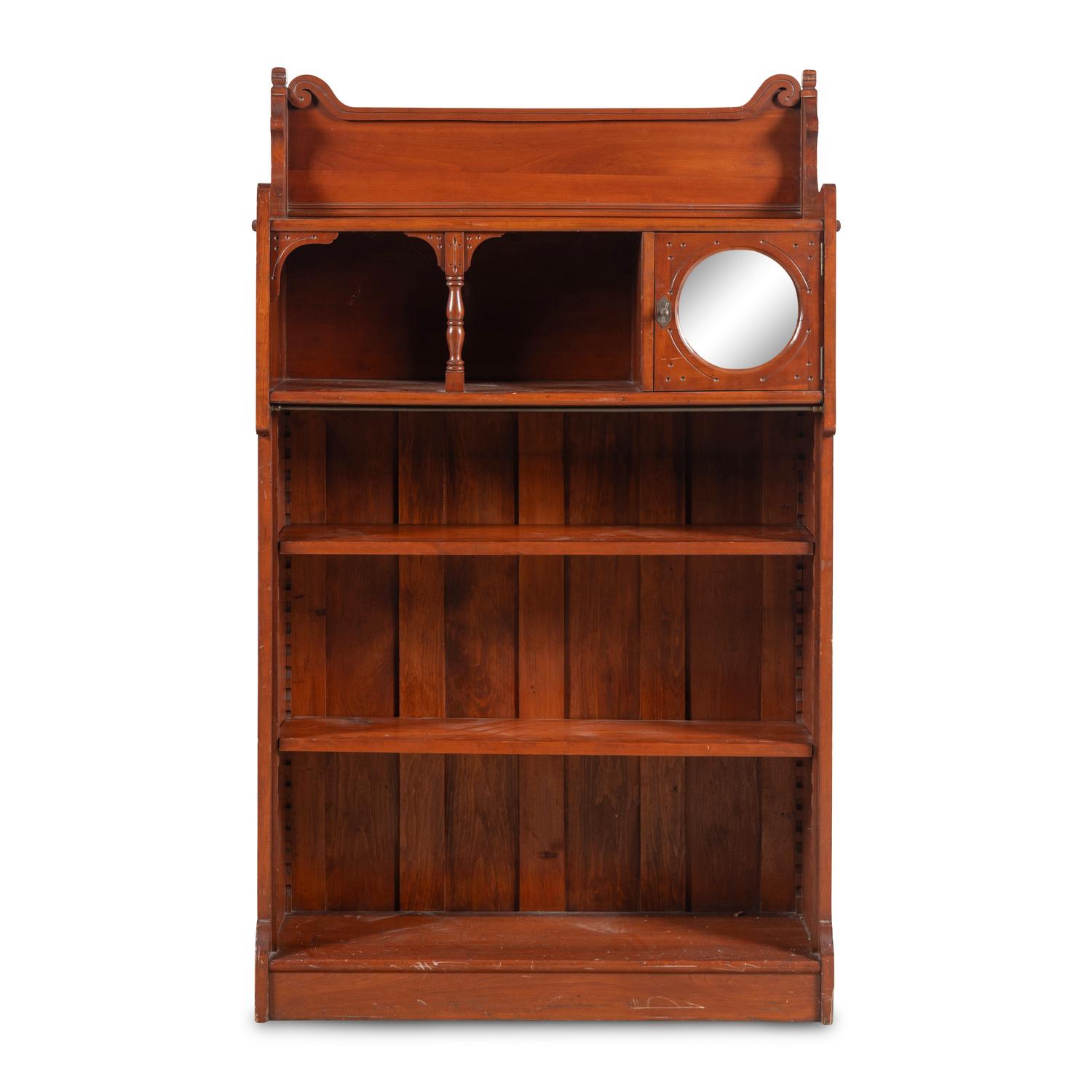 A Victorian Pine Bookshelf