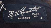 A Bill Haire Dark Brown Mink Coat, No size.