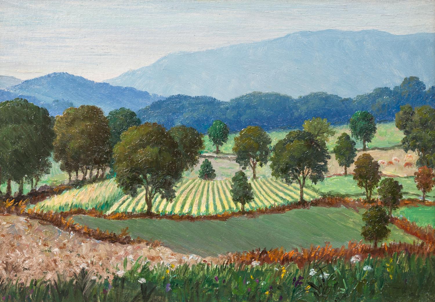 Rudolf Carl Mueller, (German/American, 1867-1967), Cromwell Manor, Hudson Valley