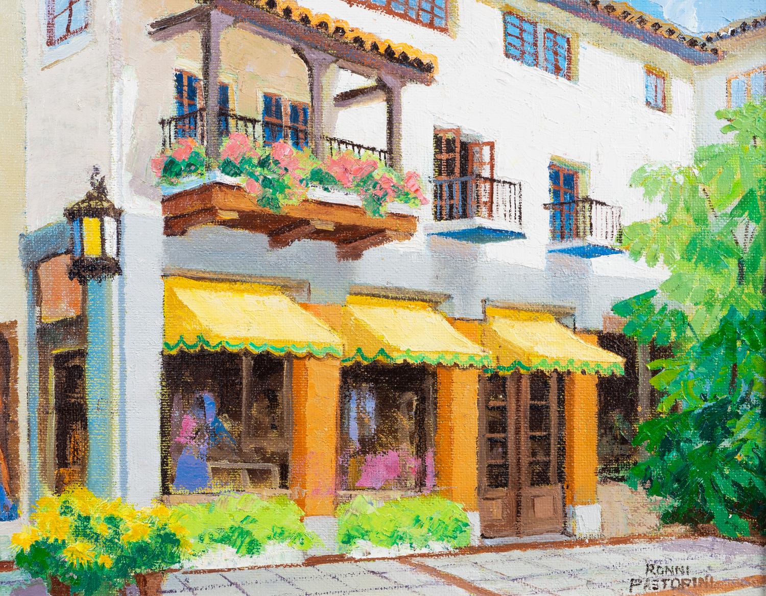 Palm Beach Scenes (Three Paintings)