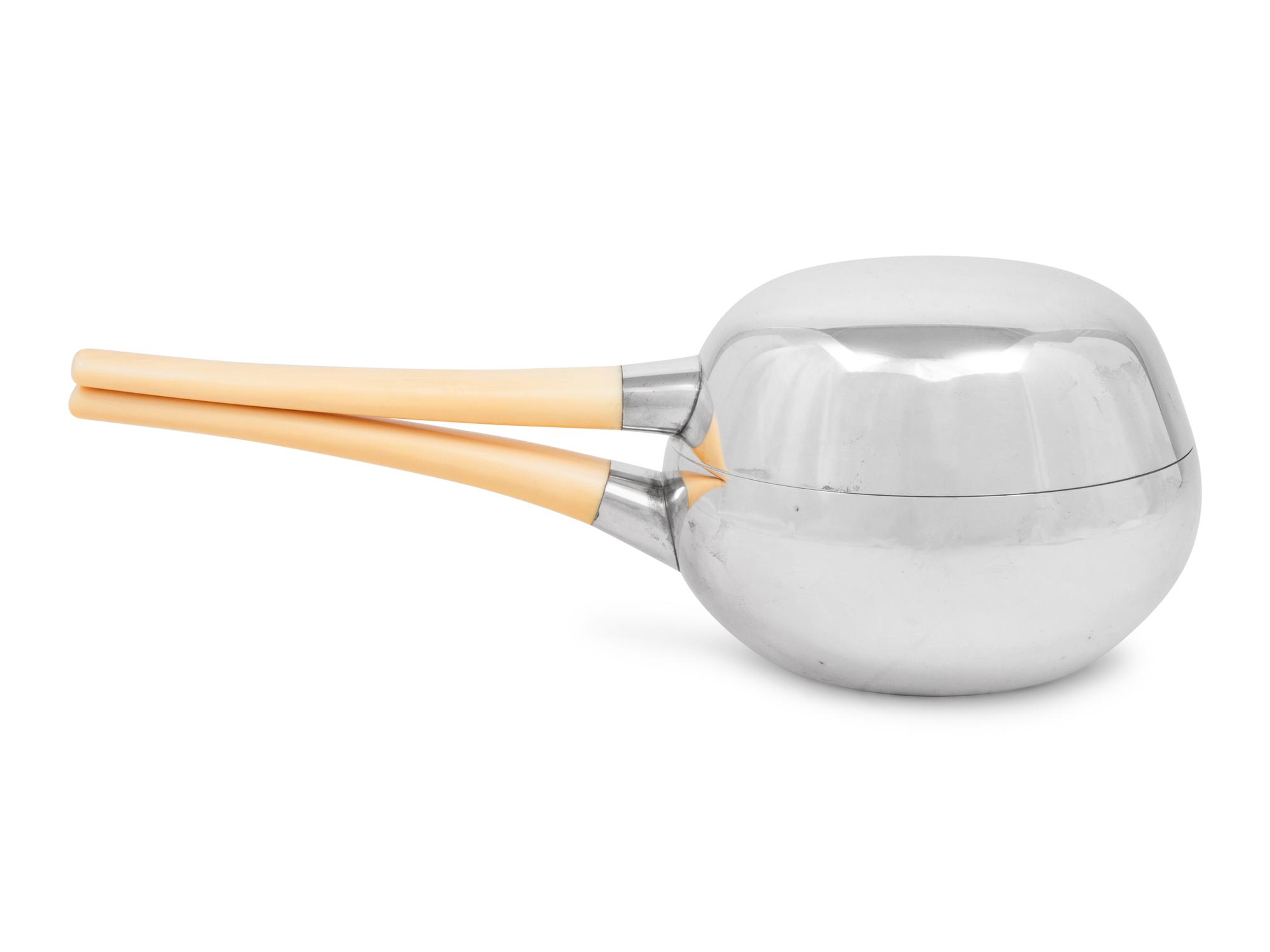 A Henning Koppel for Georg Jensen Silver Covered Serving Dish