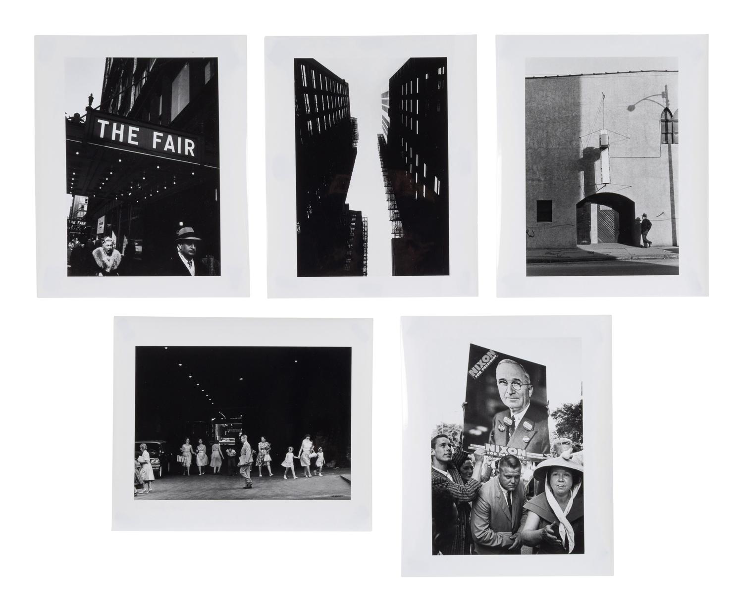 A group of five works from Chicago , 1959-61; printed later