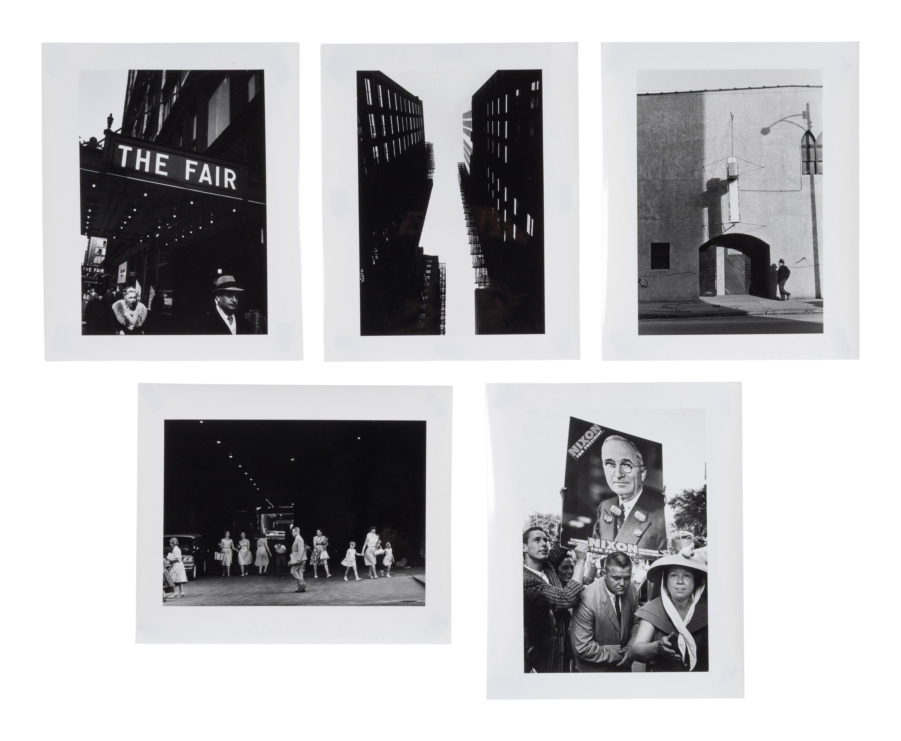 A group of five works from Chicago , 1959-61; printed later
