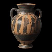 An Attic Black-Figured Amphora
