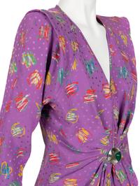Three Designer Ensembles: One Yves Saint Laurent, One Emanuel Ungaro, and One Missoni, 1980s
