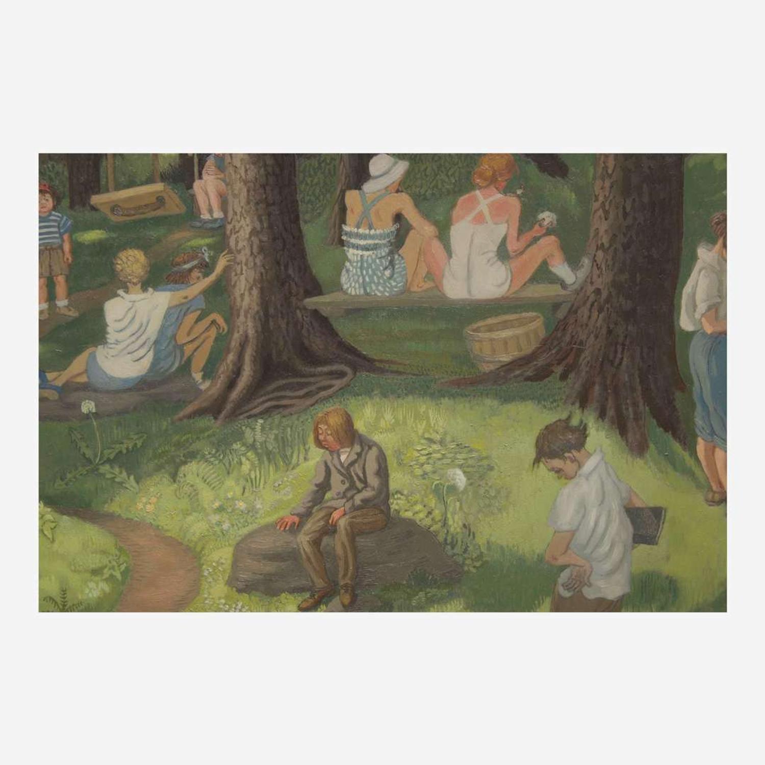 Peggy Bacon (American, 1895-1987) Camp, Alas!