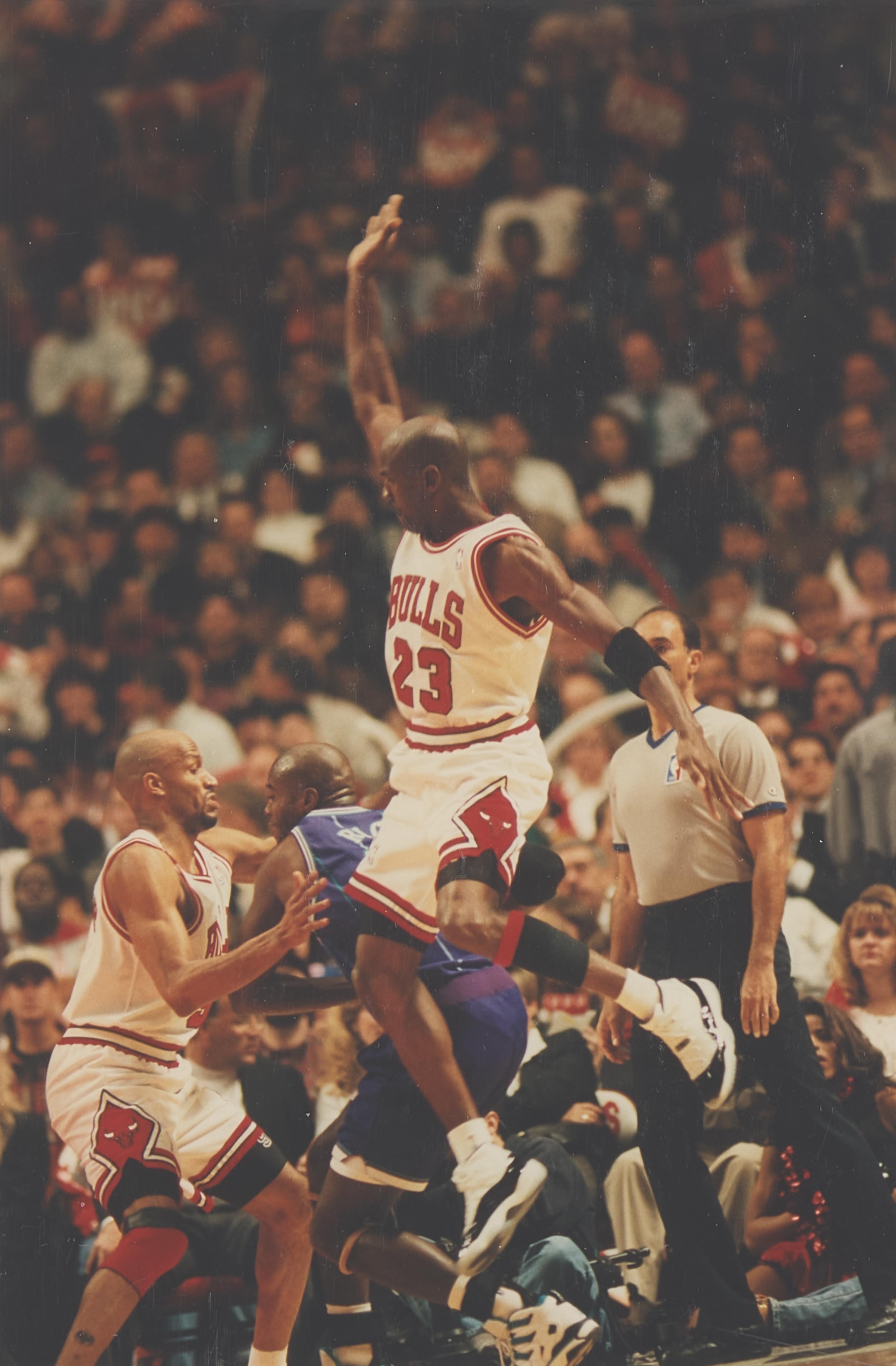 [Basketball] [Jordan, Michael] Sissac, Carl V. Type 1 Photo of Michael Jordan