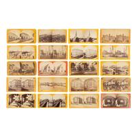 [Chicago Fire]. Carbutt, J. (1832-1905), photographer. A group of over 50 mostly pre-fire stereoviews of Chicago.