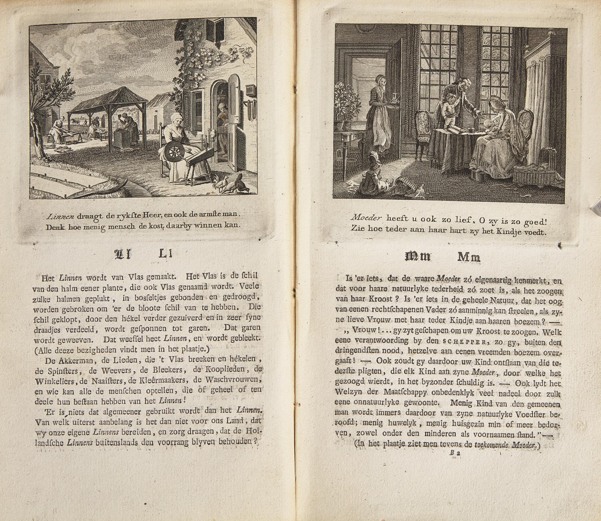 [ABC Book] (Swildens, J.H.). Vaderlandsch A-B Boek voor de Nederlandsche Jeugd