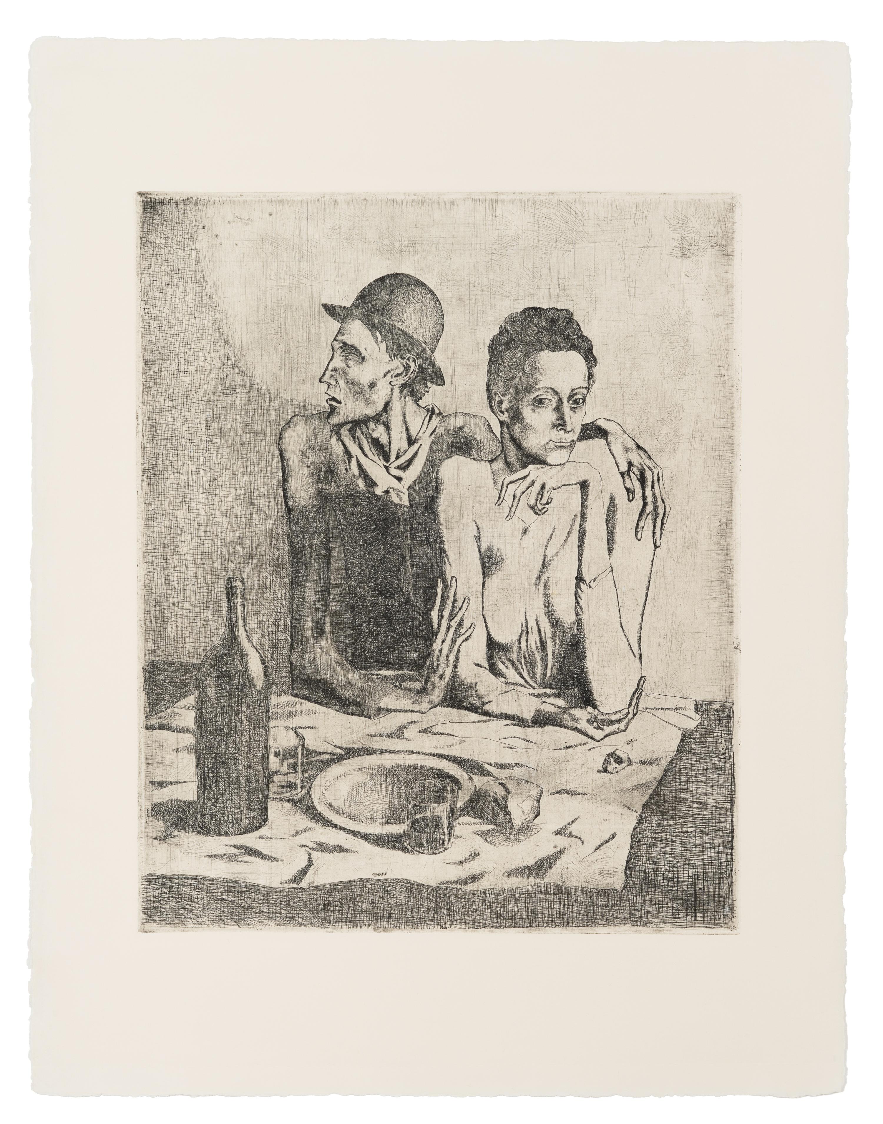 Pablo Picasso (Spanish, 1881–1973) — Le Repas Frugal, 1904