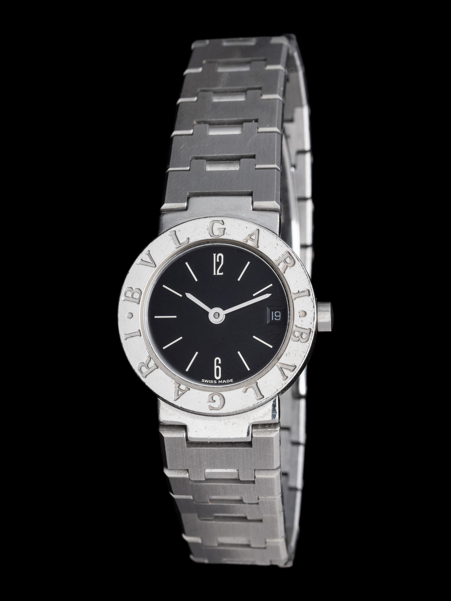 BULGARI, STAINLESS STEEL 'BULGARI-BULGARI' WATCH