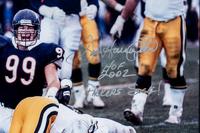 A Large Group of Chicago Bears Signed Autograph Items Including Dan Hampton and William Perry