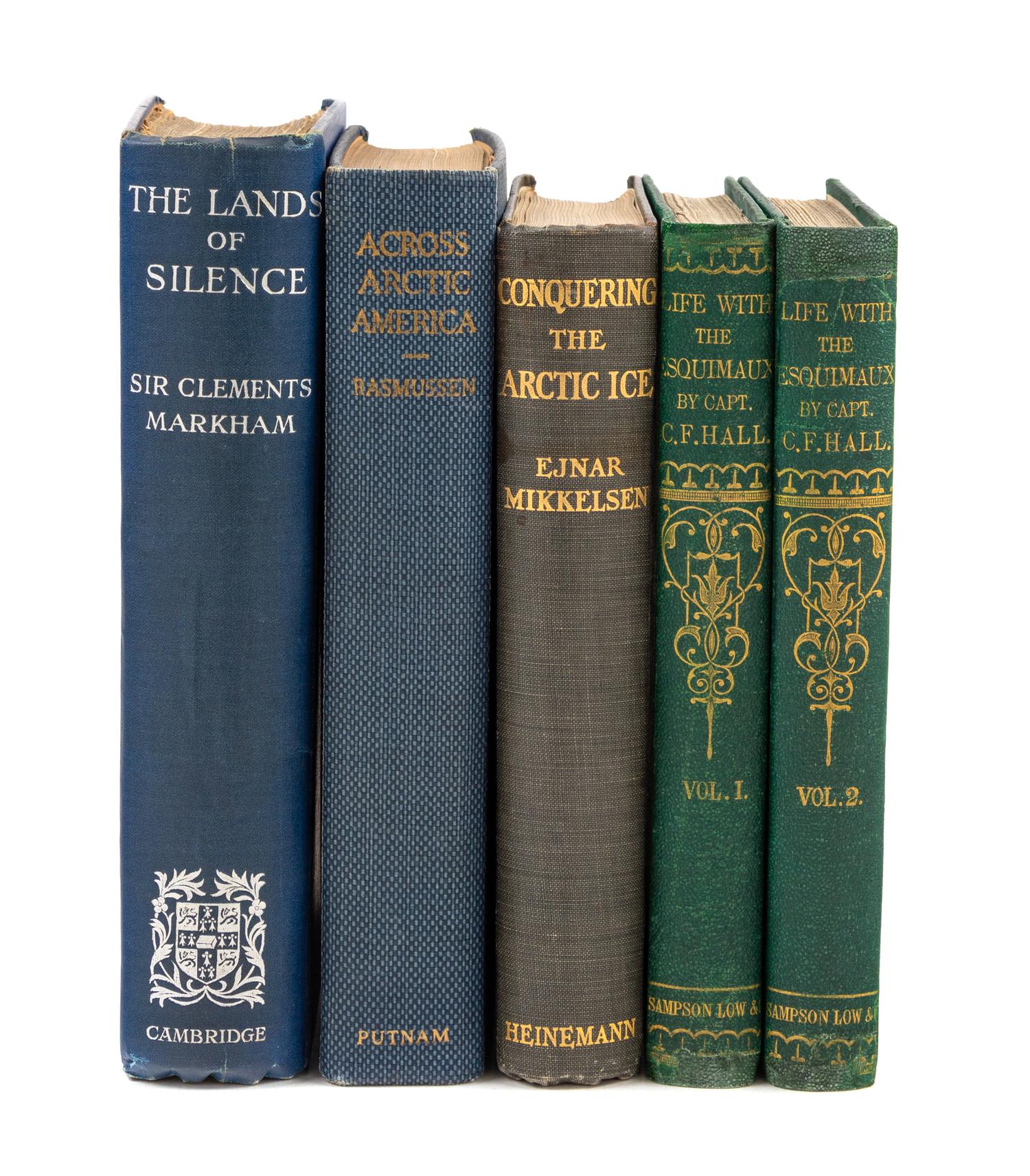 [ARCTIC EXPLORATION]. A group of 4 works, comprising: