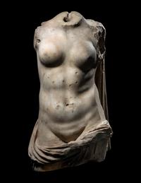 A Roman Marble Torso of the Goddess Venus (Pontia - Euploia Type)