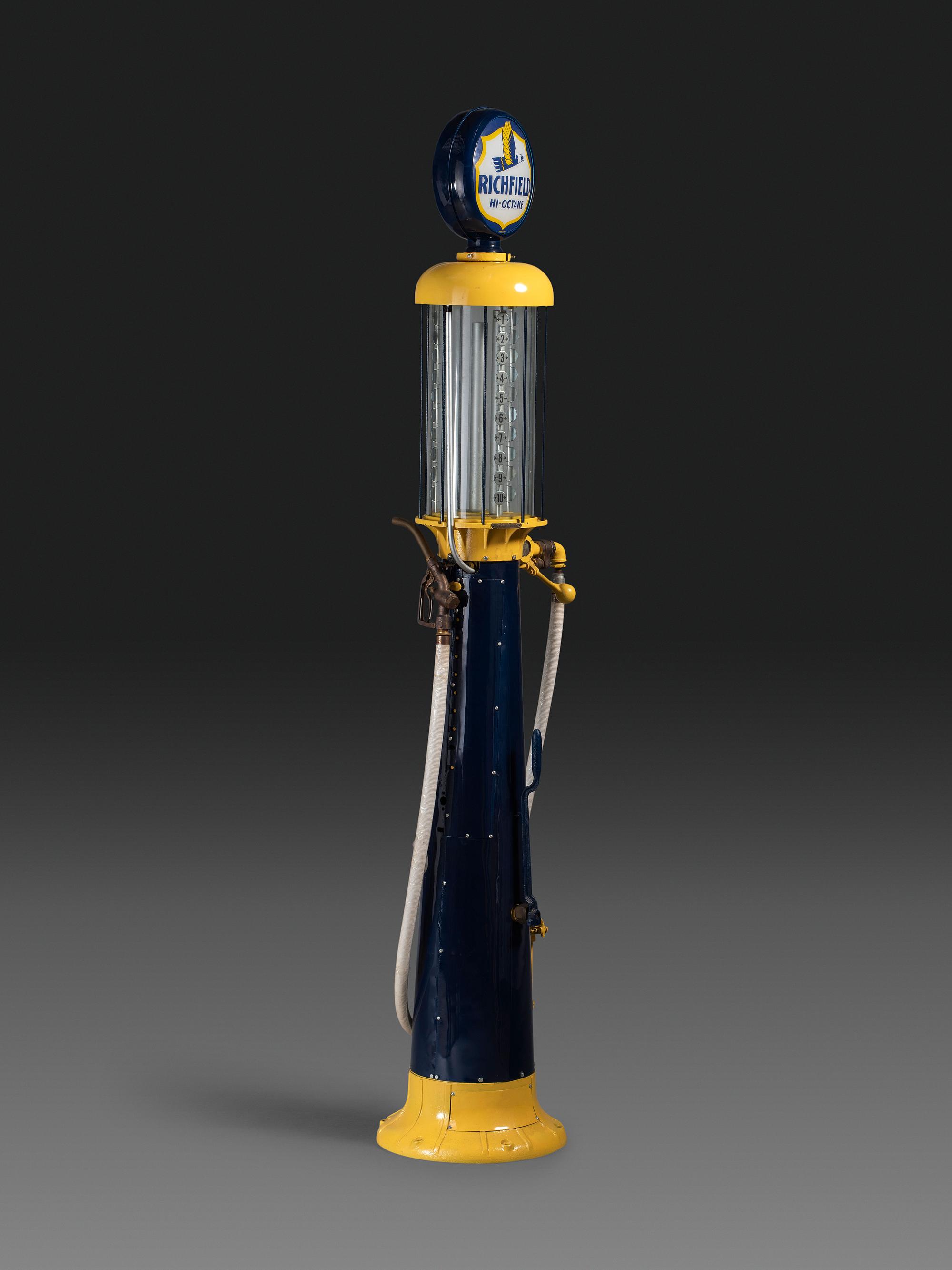 A Richfield Gravity Gasoline Pump