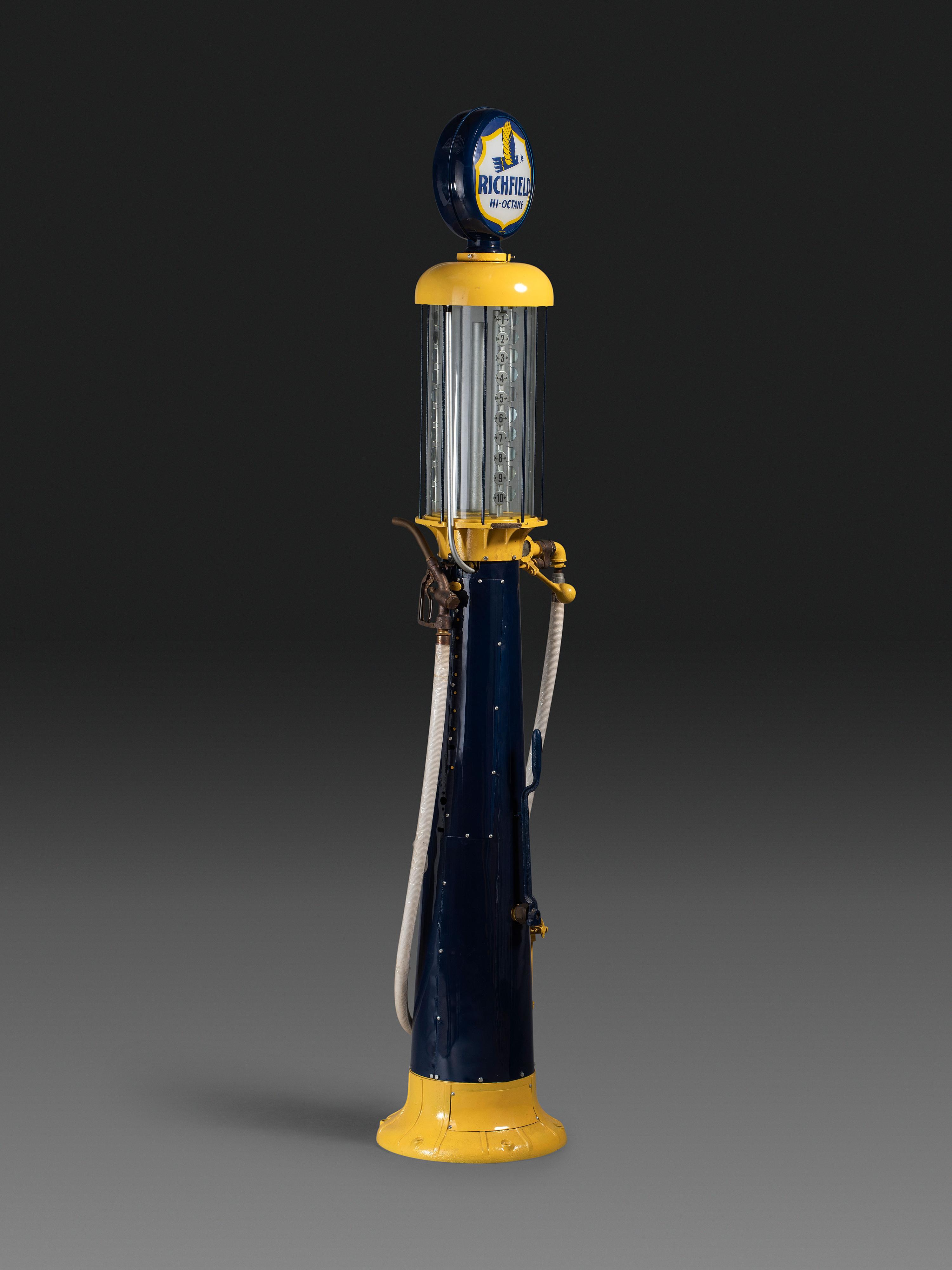 A Richfield Gravity Gasoline Pump
