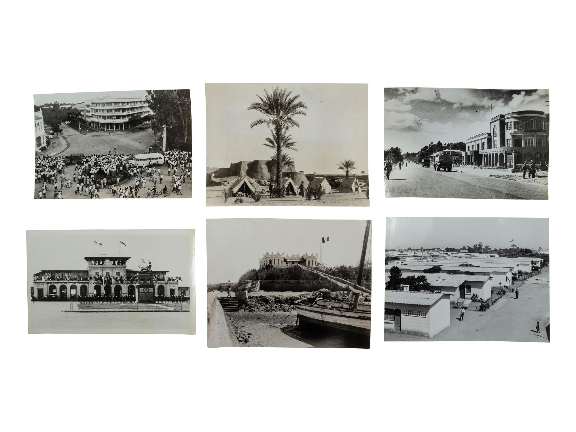 [AFRICA]. A group of 15 press photographs relating to leaders, events, and conflict in Africa. Ca 1930s-1960s.