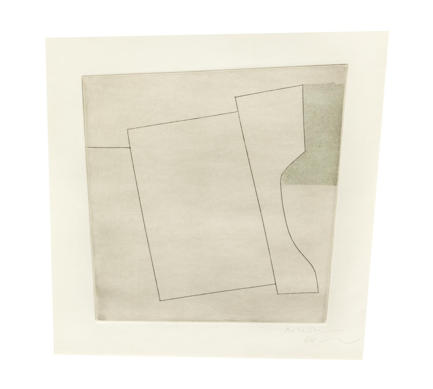 Ben Nicholson, (British, 1894-1982), Mug and Goblet, 1968