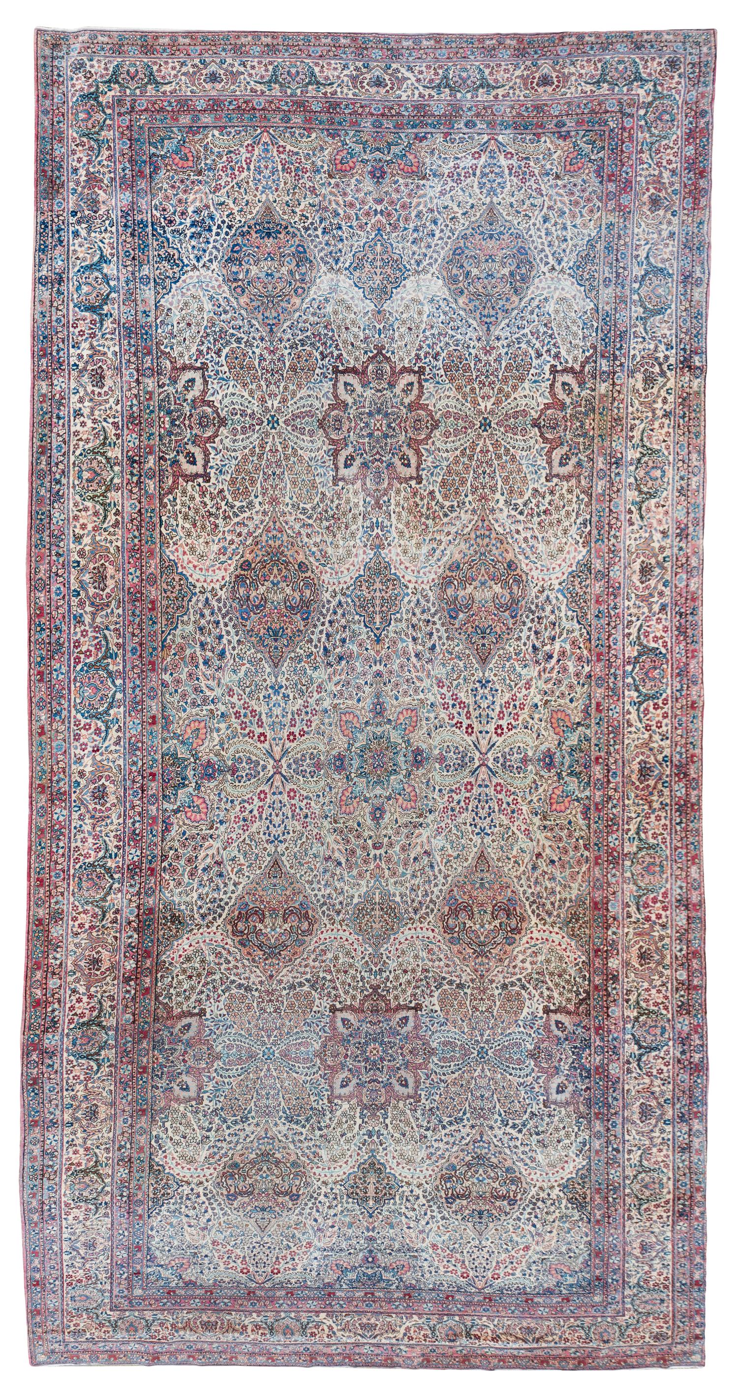A Kermin Rug 10 feet 10 inches x 21 feet 7 inches. — CIRCA 1910