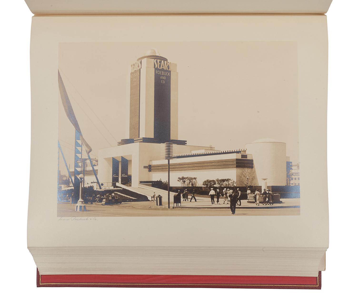[CHICAGO WORLD’S FAIR – CENTURY OF PROGRESS]. Kaufman and Fabry Co., Photographers. A Century of Progress International Exposition Chicago 1933-1934 . N.p.: n.p., n.d.