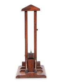 A Miniature Scale Model Guillotine