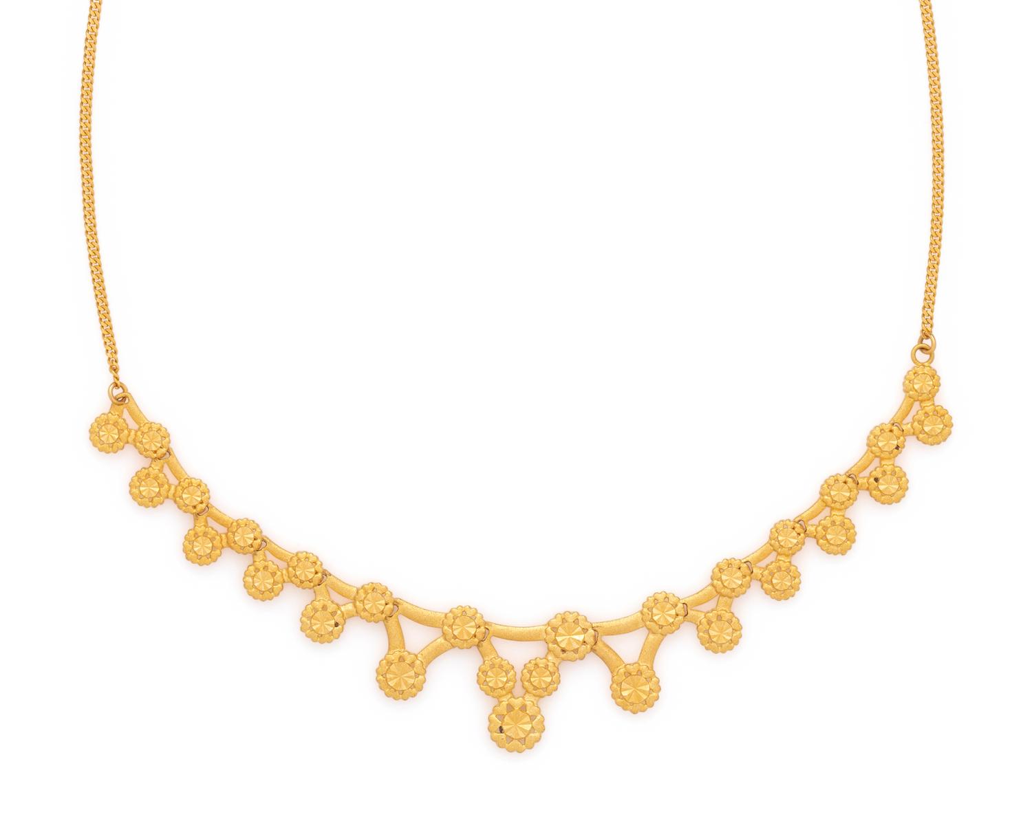 HIGH KARAT GOLD NECKLACE