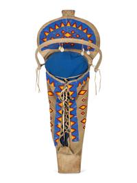Plateau Beaded Hide Cradle