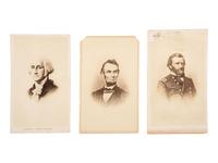 [POLITICS]. 21 CDVs of US presidents incl. from life portraits of HAYES, GARFIELD, and ARTHUR.