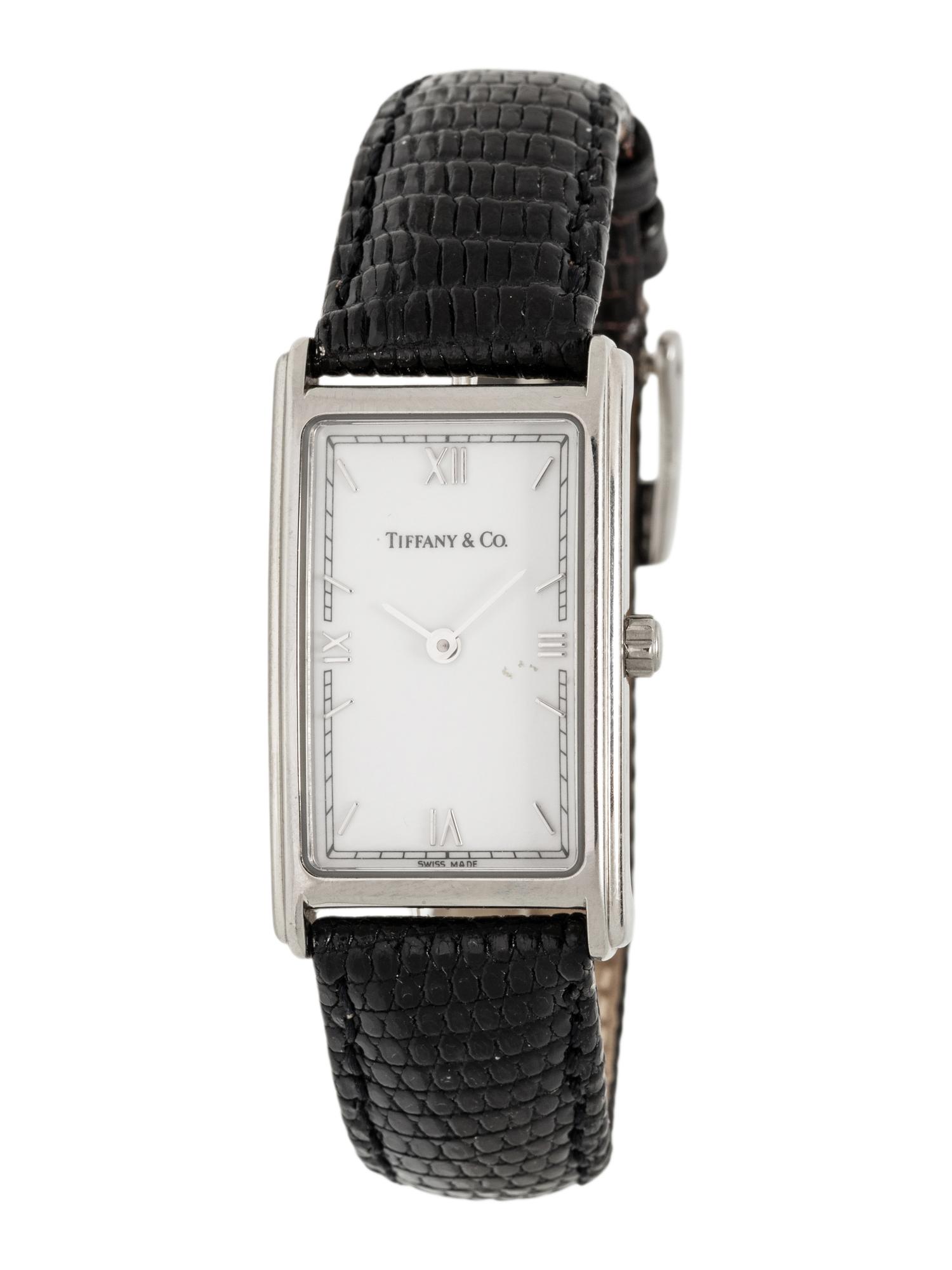 TIFFANY & CO., STAINLESS STEEL WATCH