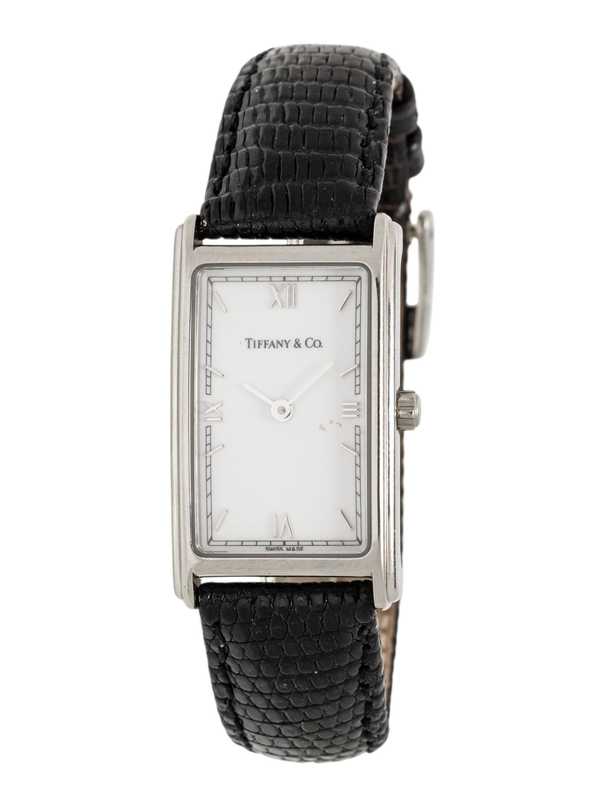 TIFFANY & CO., STAINLESS STEEL WATCH