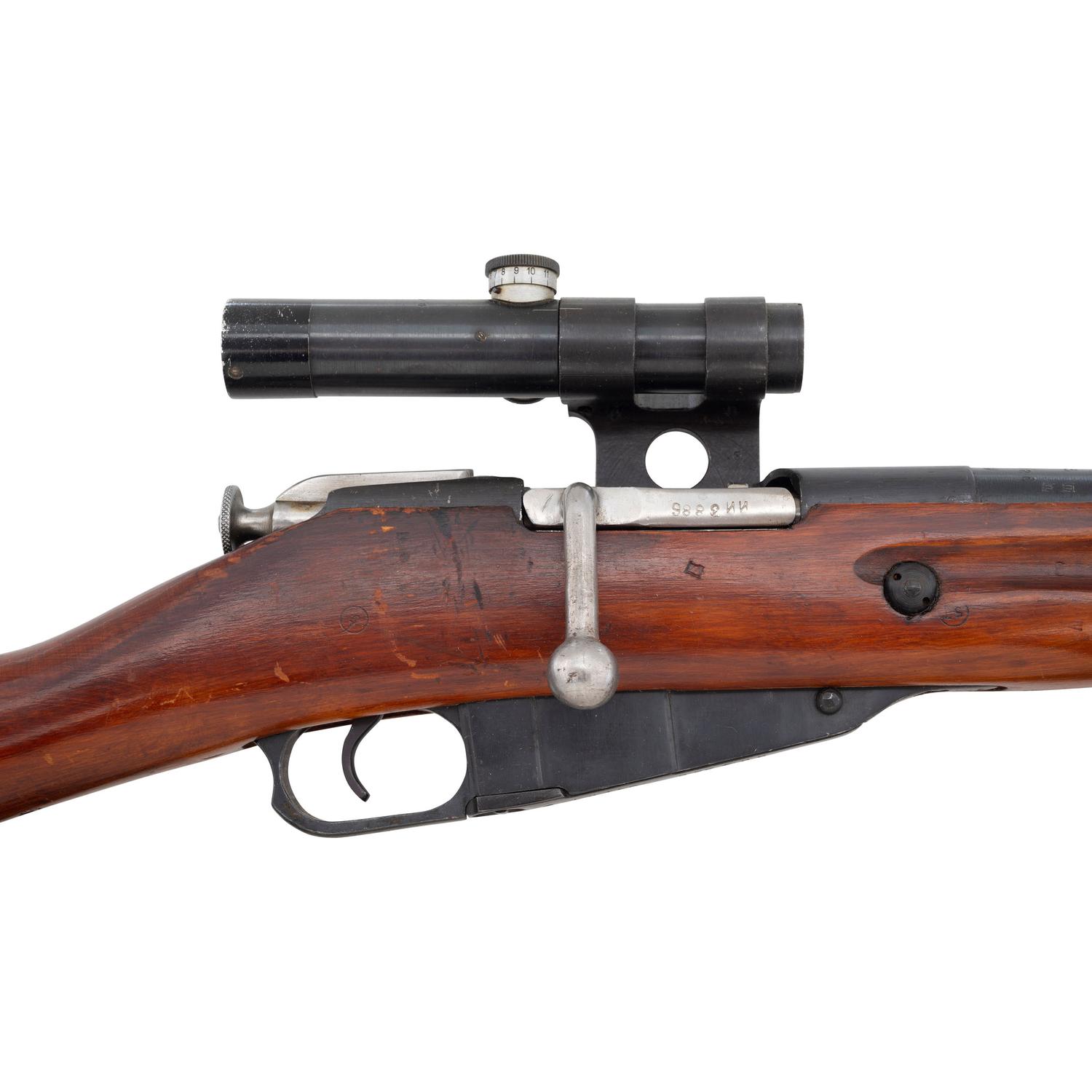 ** Mosin Nagant M91/30 PU Sniper Rifle Post-War Rebuilt