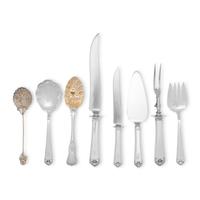 An American Silver Flatware Service