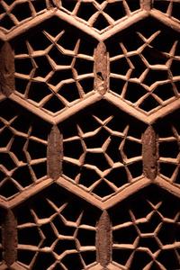 An Indian Sandstone Jali Screen