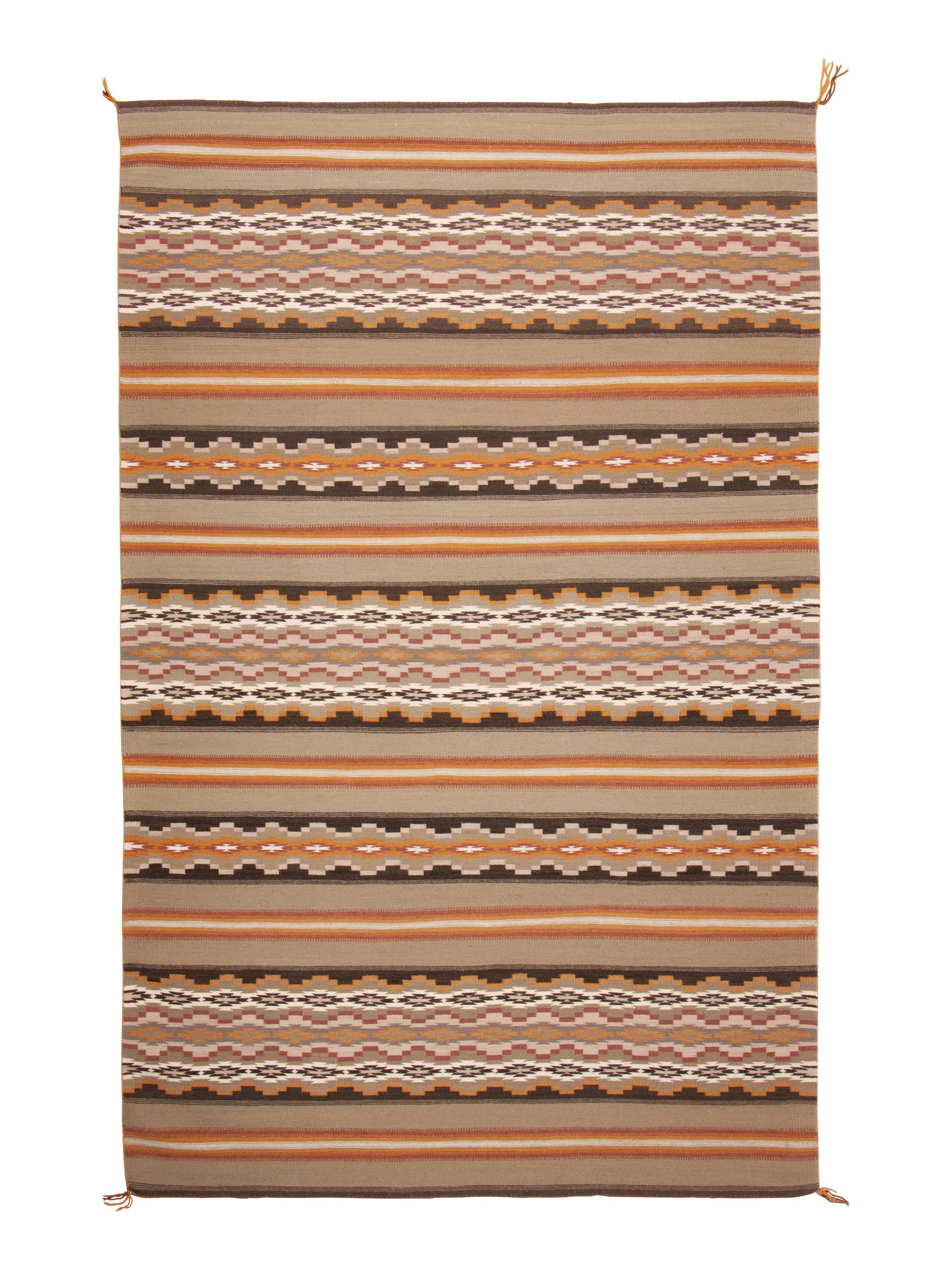 Navajo Wide Ruins Pattern Weaving / Rug