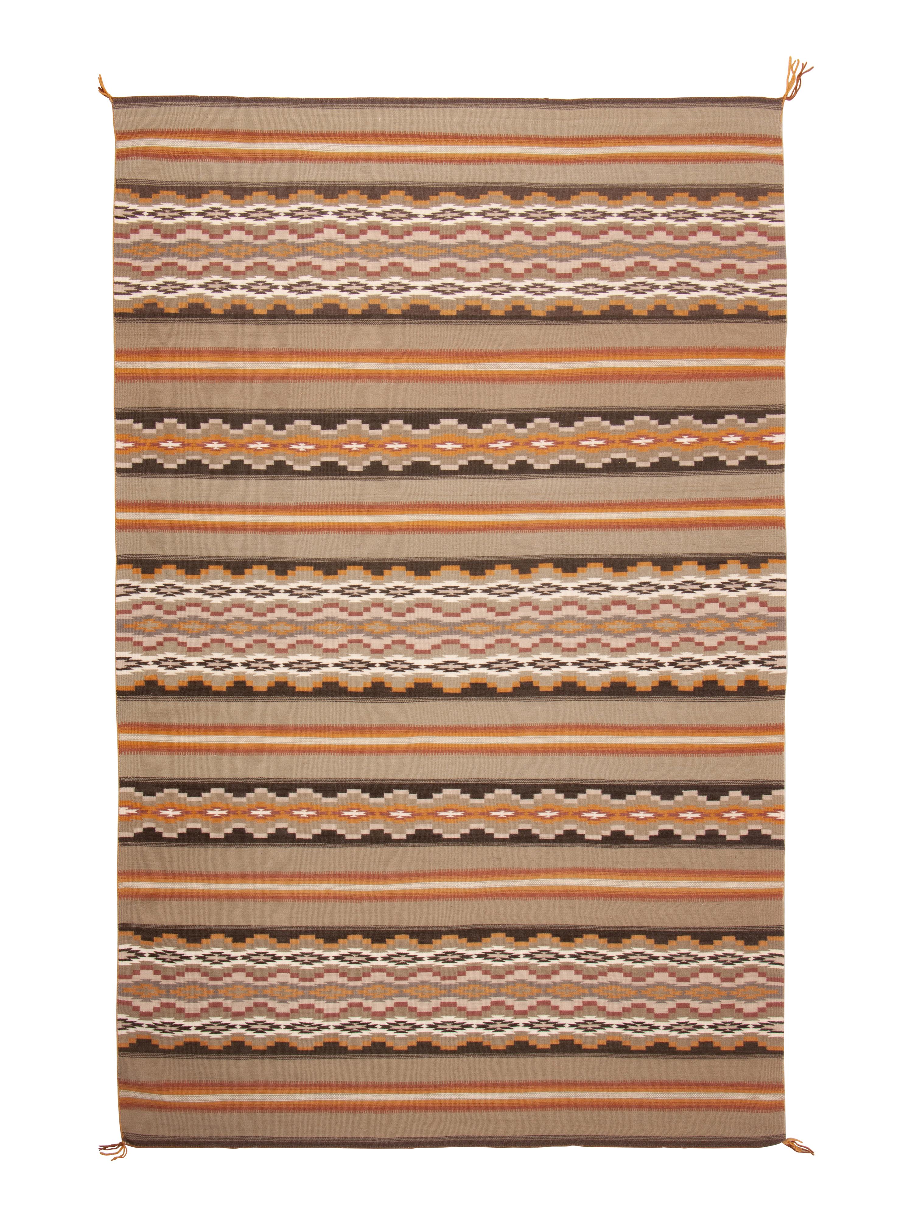 Navajo Wide Ruins Pattern Weaving / Rug