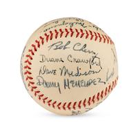 A 1947 Denver Bears Team Signed Autograph Baseball
