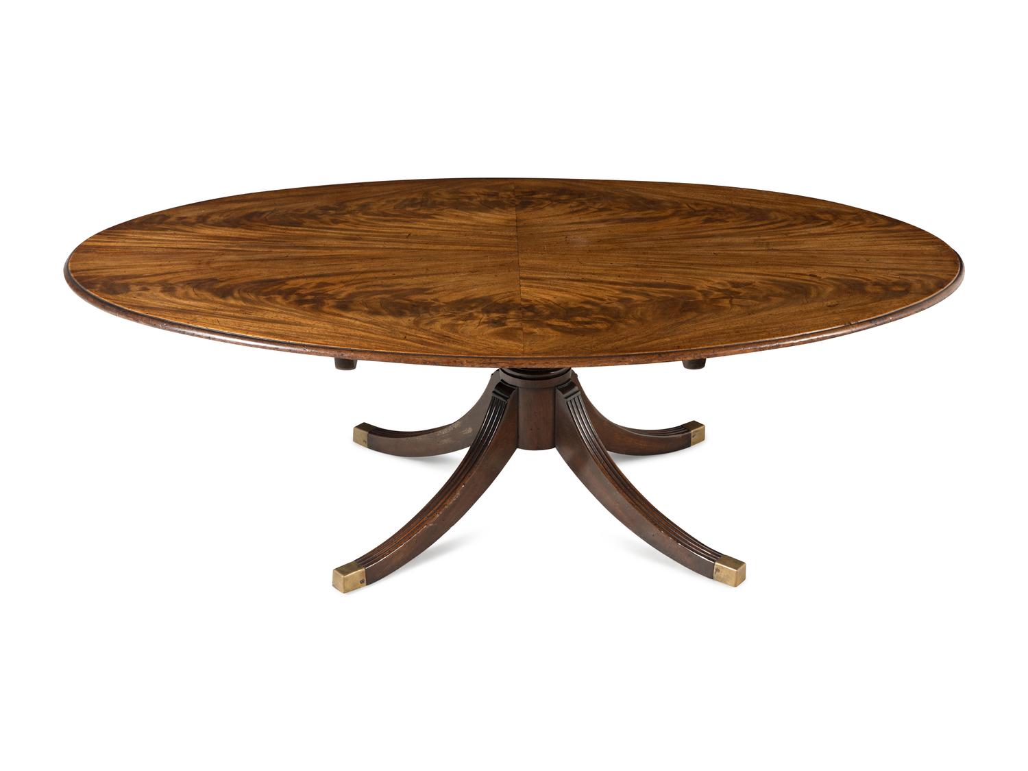 A Regency Mahogany Tilt-Top Table