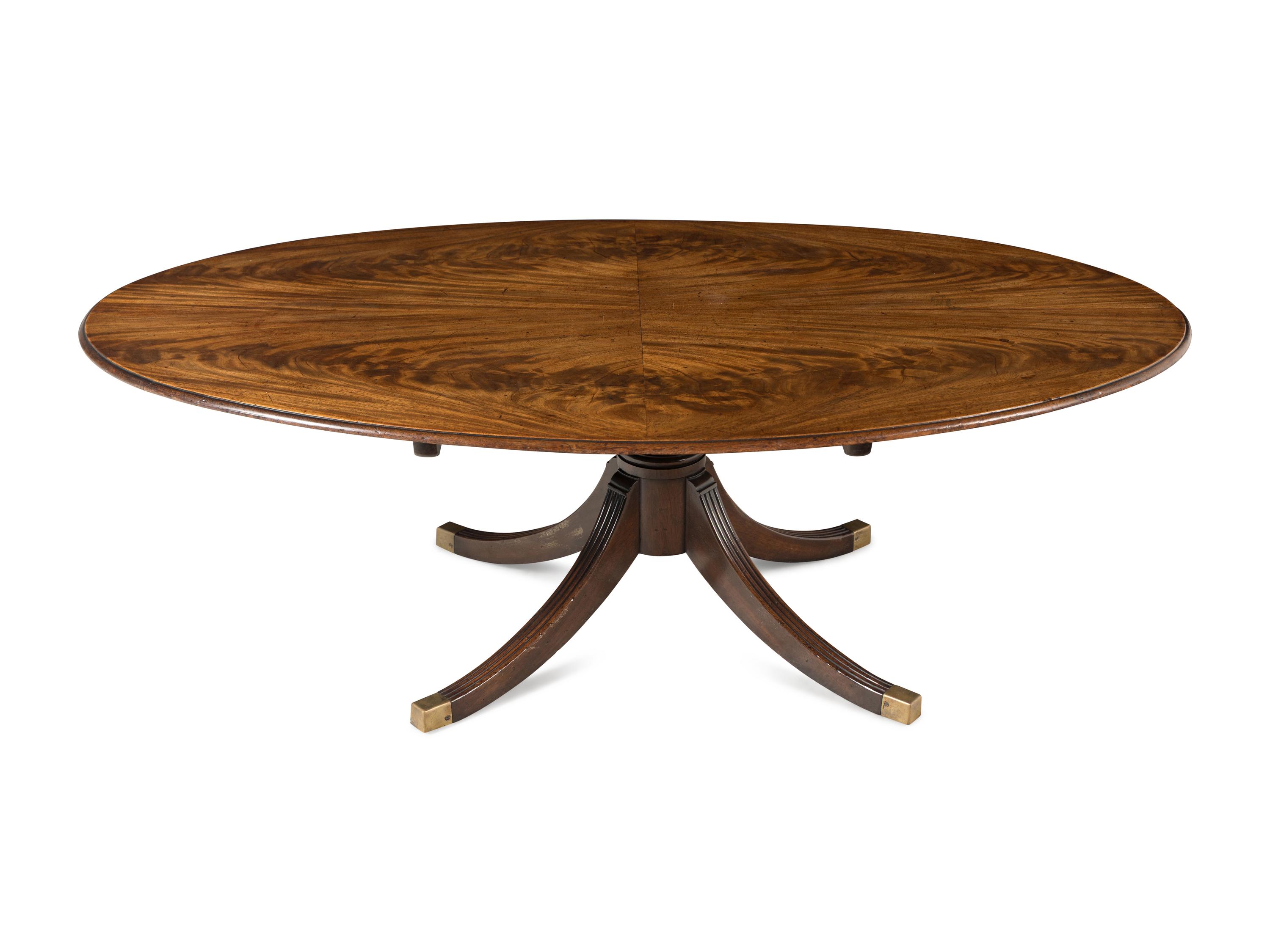 A Regency Mahogany Tilt-Top Table