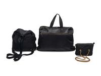 Three Prada Nylon Bags