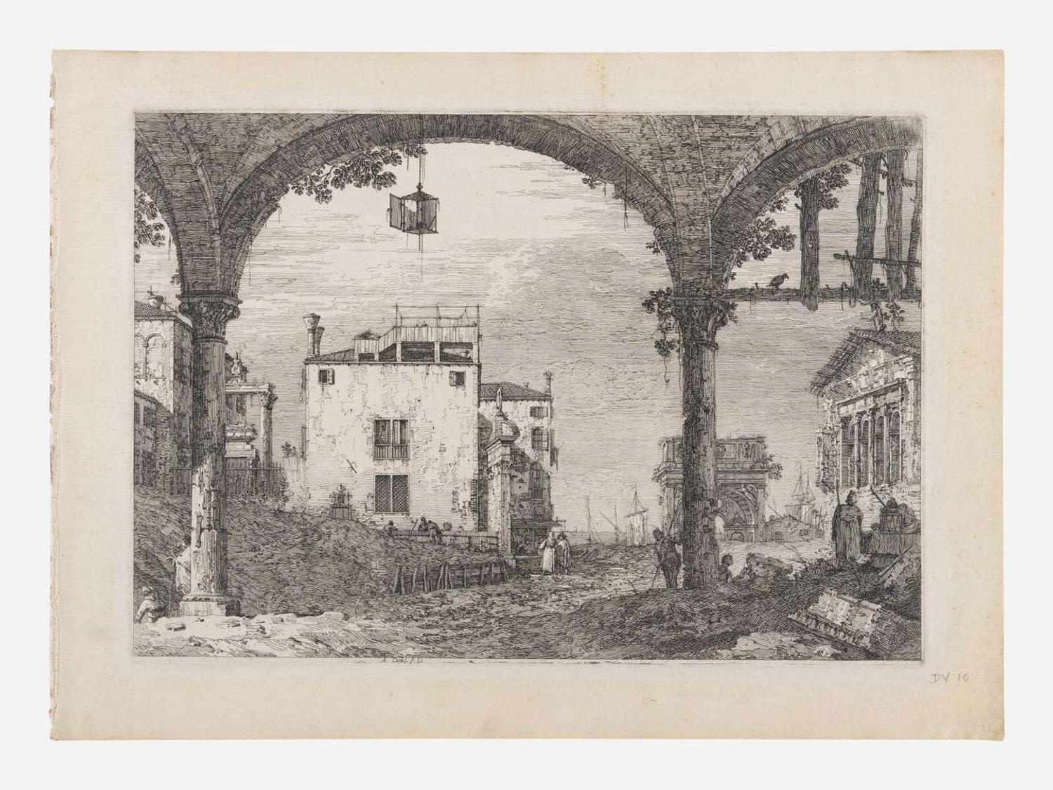 Canaletto (Giovanni Antonio Canal), (Italian, 1697-1768) - Vedute Altre Prese da i Luoghi Altre Ideate