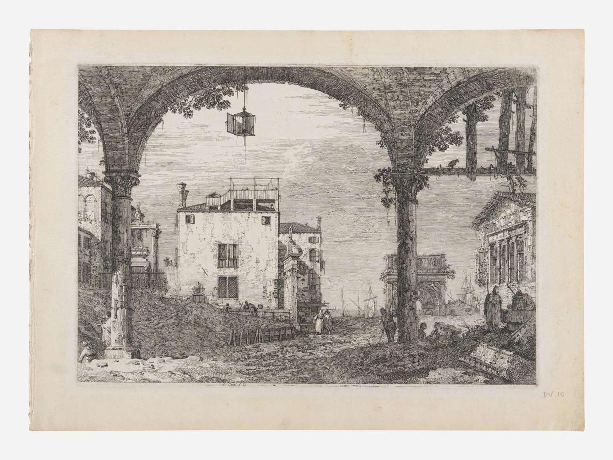 Canaletto (Giovanni Antonio Canal), (Italian, 1697-1768) - Vedute Altre Prese da i Luoghi Altre Ideate