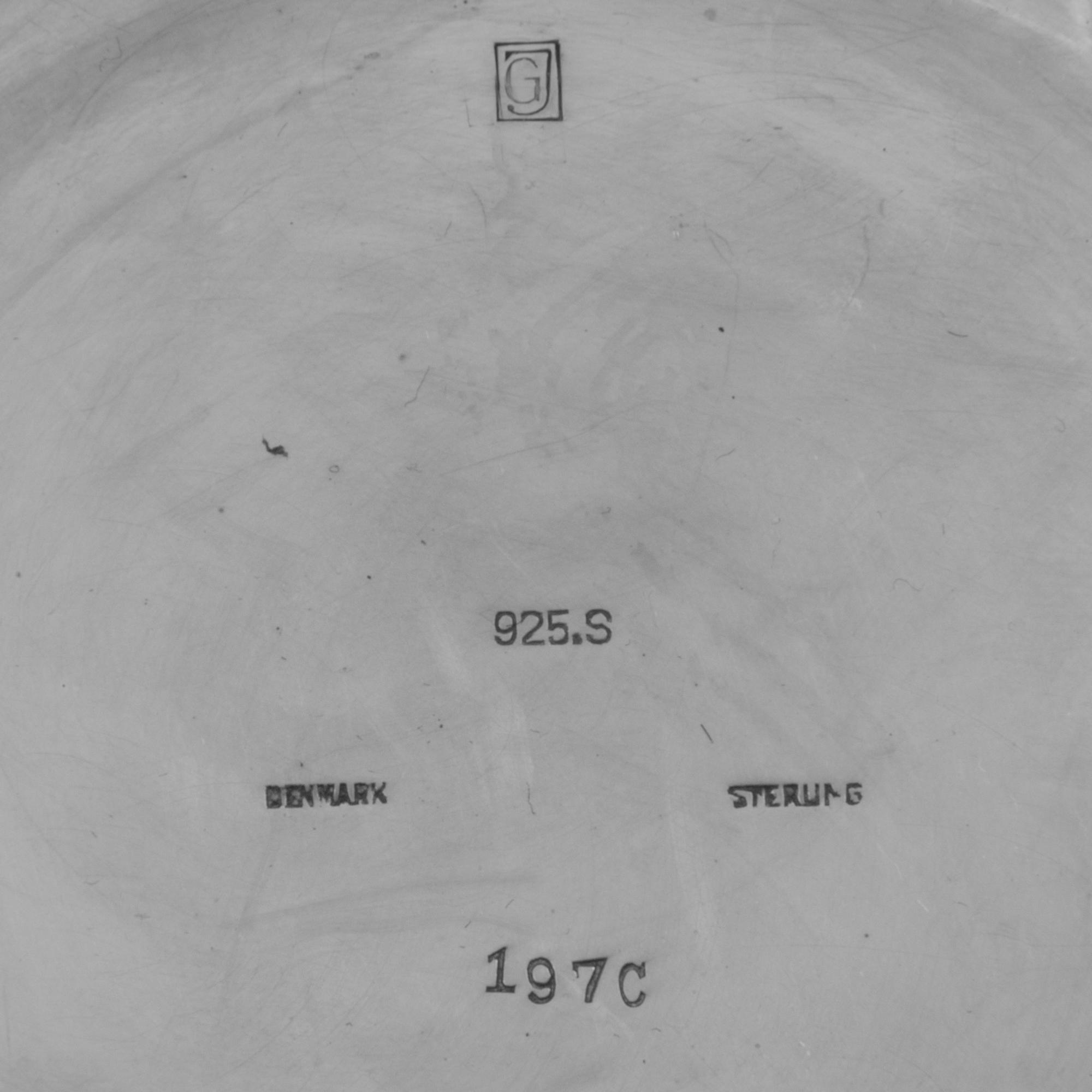 A Georg Jensen Silver Centerpiece Bowl